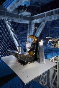 Test antenne en champ proche - Client: Thalès Alenia Space