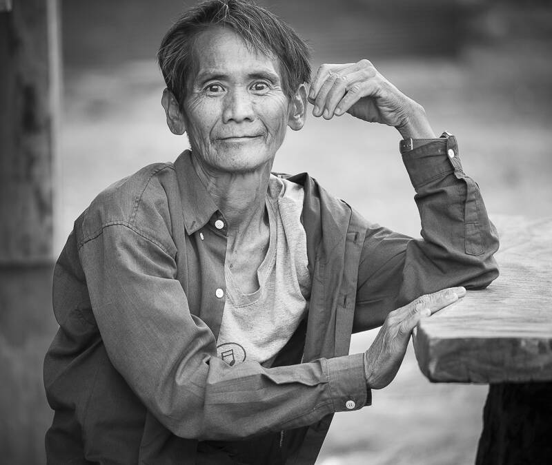 Dans un village Hmong, à la frontière Thaïlandaise, du côté de Huay Xaï