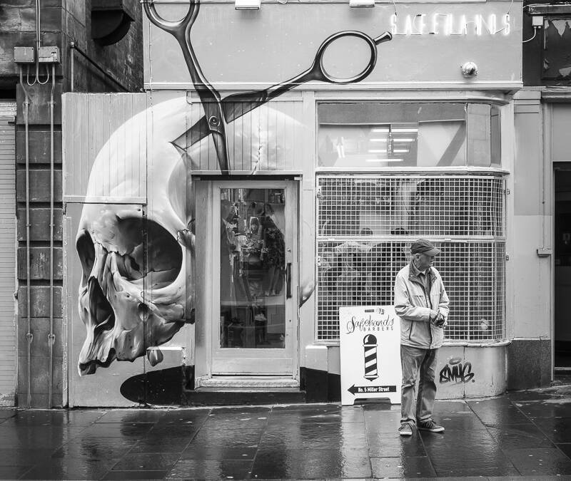 Tatoo shop, Glasgow