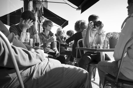 Tourist family in Oban