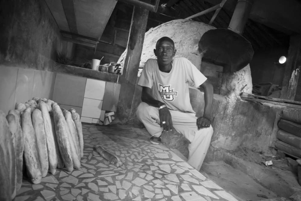 Le boulanger du village fait le meilleur pain que j’ai mangé hors de France, à Dionewar, Delta du Sine-Saloum