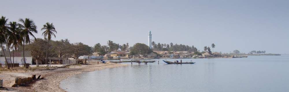 Village de Dionewar, delta du Sine-Saloum