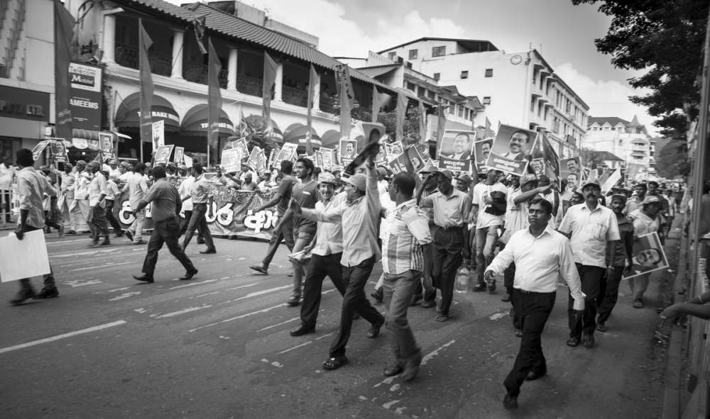 Campagne présidentielle 2015 à Kandy