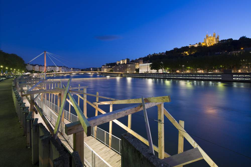 Quais de Saône à Lyon