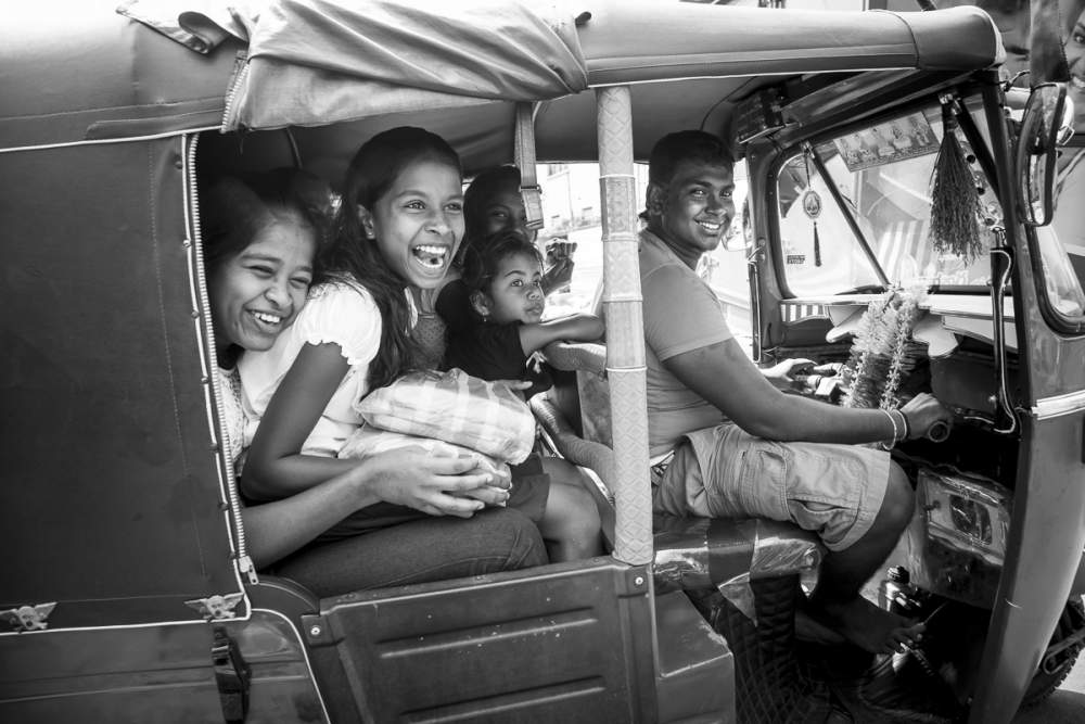 Tutuk Driver, Colombo, Sri Lanka