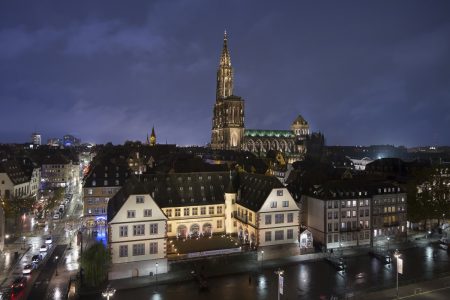 Cathédrale de Strasbourg by night