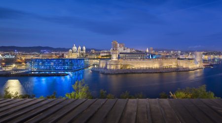 Fort Saint Jean, Marseille by night