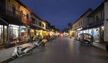 Louang Prabang by night, Laos