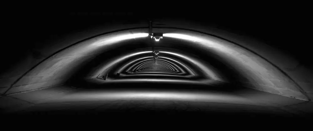 Galerie de ventilation Tunnel de Puymorens, France