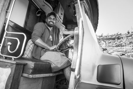Truck driver, Sri Lanka