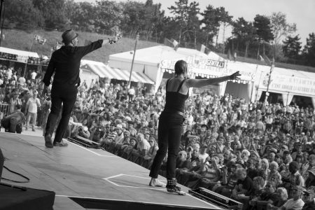 Les Grandes Bouches en concert à la fête de l'Humanité