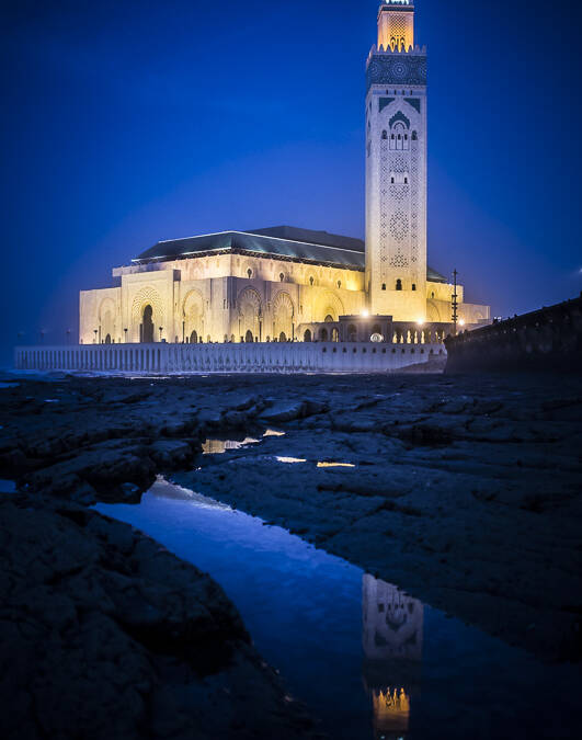 Mosquée Hassan II à Casablanca