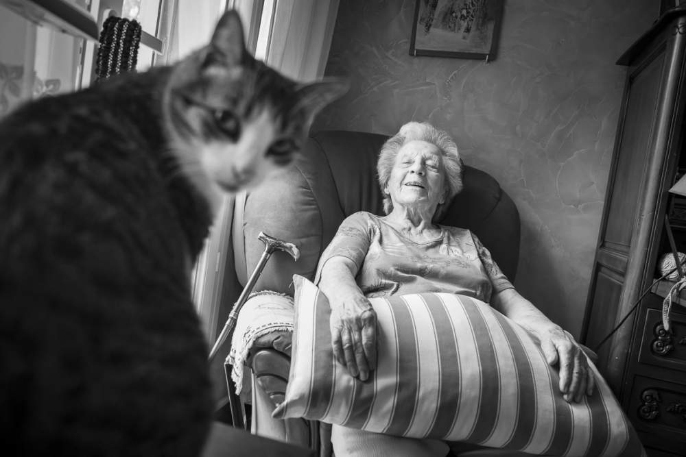 L’heure de la sieste arrive, sous le regard de Babou