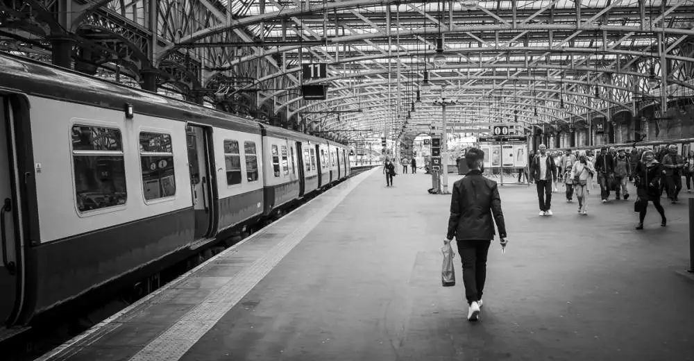 Inside the Central Station, Glasgow