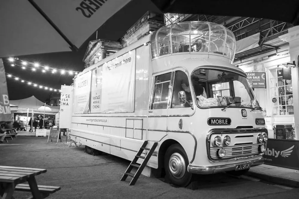 The last mobile cinema truck in the UK