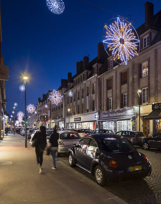 Mises en lumière et éclairages festifs à Vernon, Louviers et Evreux