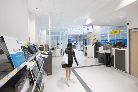 Reportage à la Poste rue de la Boetie, Paris