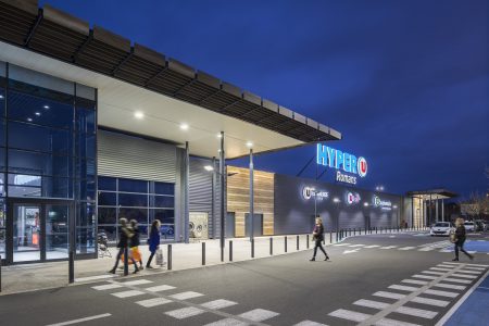 Reportage Hyper U de nuit à Romans sur Isères